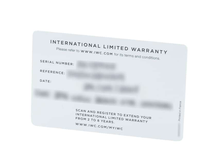 IWC Portuguese Manual IW510205